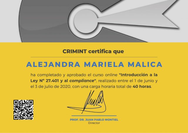 Certificado-Malica